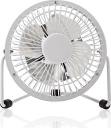 Wentylator USB Nedis Stołowy Metal Mini Fan (FNDK1WT10)