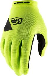  100% Rękawiczki 100% RIDECAMP Glove fluo yellow roz. L (długość dłoni 193-200 mm) (NEW)