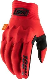 100% Rękawiczki 100% COGNITO Glove red black roz. L (długość dłoni 193-200 mm) (NEW)