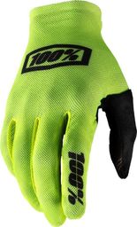  100% Rękawiczki 100% CELIUM Glove fluo yellow black roz. L (długość dłoni 193-200 mm) (NEW)