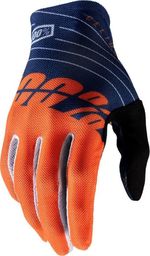  100% Rękawiczki 100% CELIUM Glove navy orange roz. L (długość dłoni 193-200 mm) (NEW)