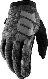  100% Rękawiczki 100% BRISKER Cold Weather Glove Heather grey roz. M (długość dłoni 187-193 mm) (NEW)