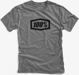  100% Koszulka męska Essential gunmetal heather r. XL