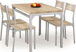  Profeos Stół z krzesłami Torino - dąb sonoma