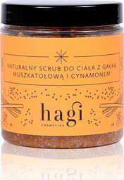  Hagi Hagi, Naturalny scrub do ciała z gałką muszkatołową i cynamonem, 280 g
