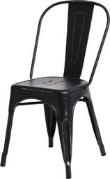  Elior Loftowe krzesło Kimmi 4X - czarne