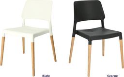  Elior Skandynawskie krzesło Pollo - białe