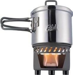  Esbit Zestaw do gotowania Esbit Solid Fuel Cookset Stainless Steel Uniwersalny