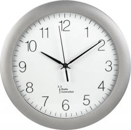  Hama zegar ścienny DCF PG-300 srebrny (001863370000)