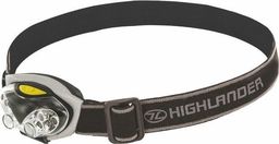 Highlander Latarka Czołowa Spark 4+2 LED Szara