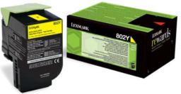 Toner Lexmark 80C20Y0 Yellow Oryginał  (80C20Y0)