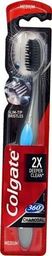 Colgate Colgate Szczoteczka do zębów 360 Charocal-Medium uniwersalny