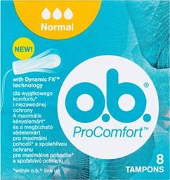  O.B Tampony OB ProComfort Normal 8szt. uniwersalny