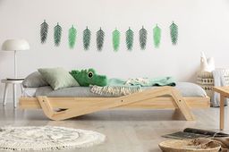  Elior Drewniane łóżko dziecięce Miko 2X - 24 rozmiary 100x170cm