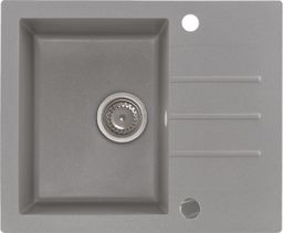 Zlewozmywak Kernau  granitowy Kernau KGS A 4560 1B1D Grey Metallic