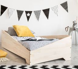  Elior Drewniane łóżko dziecięce Lexin 8X - 21 rozmiarów 90x200cm