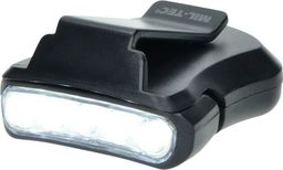 Mil-Tec Latarka na Czapkę 5 LED Czarna