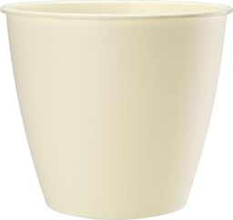 Galicja Doniczka Azalia osłonka wys 13cm śr 12cm kremowa