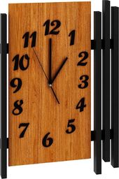  Elior zegar ścienny drewniany Tempo, dąb