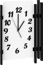  Elior zegar ścienny nowoczesny Tempo biały (7845)