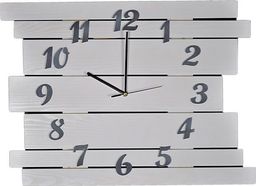  Elior duży zegar drewniany Liptos 6R - 11 kolorów Różowy (766.1559)
