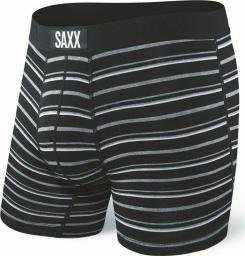  SAXX Bokserki męskie Vibe Boxer Brief Black Coast Stripe r. S