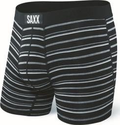  SAXX Bokserki męskie Vibe Boxer Brief Black Coast Stripe r. L