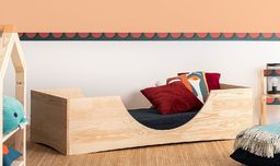  Elior Drewniane łóżko młodzieżowe Abbie 3X- 21 rozmiarów 80x200cm