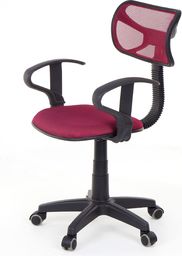 Krzesło biurowe U-fell 8904 Bordowe