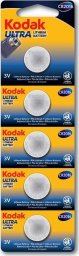  Kodak BATERIA GUZIKOWA KODAK CR2016 MAX LITHIUM ULTRA 5pcs blister