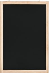  vidaXL Wisząca tablica kredowa, drewno cedrowe, 40 x 60 cm
