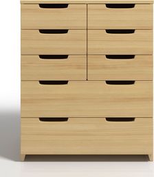  Elior Komoda drewniana z szufladami Laurell 4X - 7 kolorów Sosna