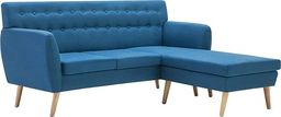  Elior Tapicerowana pikowana sofa Larisa 2B - niebieska