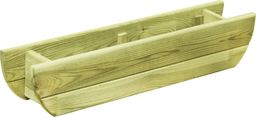  vidaXL Donica ogrodowa, 80x16x16 cm, impregnowane drewno sosnowe