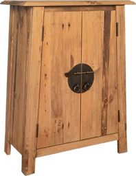  vidaXL Szafka do łazienki, lite drewno sosnowe z odzysku, 59x32x80 cm