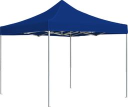  vidaXL Profesjonalny namiot imprezowy, aluminium, 2x2 m, niebieski