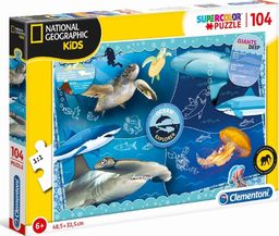  Clementoni Puzzle 104 National Geo Kids Ocean Explorer