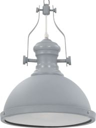 Lampa wisząca vidaXL Lampa sufitowa, szara, okrągła, E27