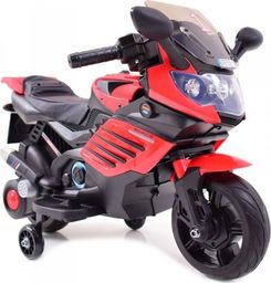  Super-Toys MOTOR ŚCIGACZ POWER 158 - PIERWSZY MOTOREK DLA DZIECKA, MIĘKKIE SIEDZENIE, MIĘKKIE KOŁA EVA/LQ158