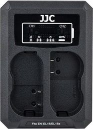 Ładowarka do aparatu JJC Ładowarka Dwukanałowa Podwójna USB do Nikon EN-EL15 / EN-EL15a / EN-EL15b