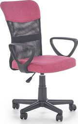 Krzesło biurowe Elior Chester Różowe