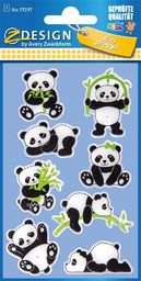  Zdesign Naklejki błyszczące - Pandy