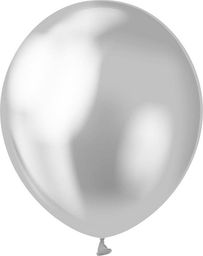  Beauty & Charm Balony lateksowe platynowe srebrne - 30 cm - 7 szt. uniwersalny