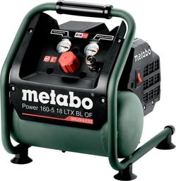 Sprężarka Metabo METABO SPRĘŻARKA BEZOLEJOWA WALIZKOWA POWER 160-5 18 LTX BL OF CARCASS MET601521850