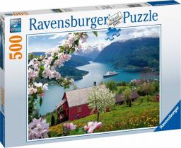  Ravensburger Puzzle 500 elementów Skandynawska Idylla