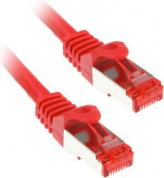  InLine 2m Cat.6 kabel sieciowy 1000 Mbit RJ45 - czerwony (76402R)
