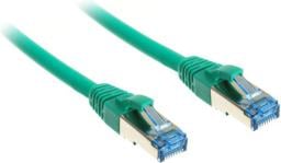  InLine Patch kabel sieciowy Cat.6A, S/FTP (PiMf), 500MHz, zielony, 10m (76800G)