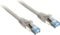  InLine Patch kabel sieciowy Cat.6A, S/FTP (PiMf), 500MHz, szary, 1,5m (76814)