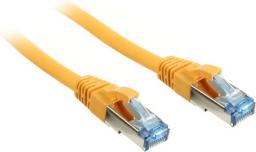  InLine Patch kabel sieciowy Cat.6A, S/FTP (PiMf), 500MHz, żółty, 2m (76802Y)