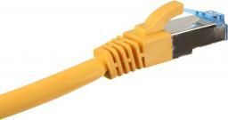 InLine Patch kabel sieciowy Cat.6A, S/FTP (PiMf), 500MHz żółty 0,5m (76850Y)